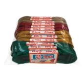 Temsan 12' li PVC Kaplama 10 Metre Çelik Çamaşır İpi - 1