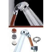 Boncuklu Su Tasarruflu Kireç Önleyici Duş Başlığı - 3