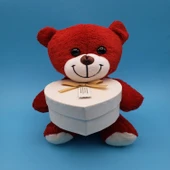 Kırmızı Kalp Kutulu Ayı - 1