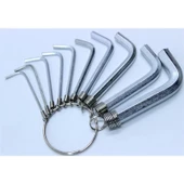 Allen Anahtar Takım Altı Köşeli 10 Parça Alyan thumbnail 3