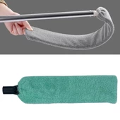 Saplı Mikrofiber Başlıklı Girintili Yüzey Temizleme Mopu Toz Alma Fırçası - 2