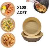 Airfreyer Fritöz Kağıdı Yuvarlak XL / XXL 100LÜ thumbnail 1