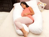 5 Farklı Bölge Destekli Hamile Yastığı ( Beyaz ) - 1250GR - 3