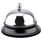 Resepsiyon Zili - Masa Zili Otel Resepsiyon Görevli Çağırma Çanı Gümüş thumbnail 4