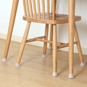 12 Adet Masa Sandalye Mobilya Ayağı Koruyucu Silikon Kılıf -Gürültü Emici Parke Koruyucu Silikon thumbnail 2