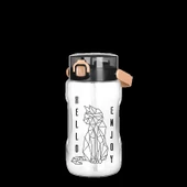 Şeffaf Matara - 1500 ml - 50,7 oz - WATERMODE Matara - 3