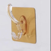 6lı Gold Kanca Askı Güçlü Yapışkanlı Mutfak Banyo Askısı thumbnail 5