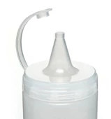 Şeffaf Sos Şişesi - 1000ML Dev Boy - 4