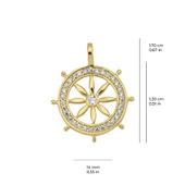 14 Ayar Dümen Altın Kolye Ucu 0,95 gr thumbnail 2