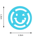 Kamei Şekilli Delgeç Tatlı Gülen Yüz 1.3 cm KM8805 thumbnail 6