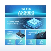 TP-LINK ARCHER AX55 AX3000 DUAL BAND ROUTER - 4