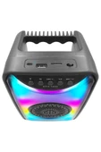 Polygold KTX1433 Rgb Işıklı Radyolu  4'' Bluetooth Hoparlör - 2