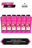 Gliss Supreme Length Şampuan 400 Ml X 6 thumbnail 1