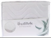 Özdilek Fitted Lastikli Alez Ranforce 160*200+35 Beyaz - 1