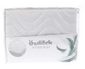 Özdilek Fitted Lastikli Alez Ranforce 120*200+35 Beyaz - 1