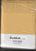Özdilek Çarşaf Lastikli Yastık Kılıflı Ranforce 100*200 Gold Colourıst - 1