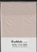 Özdilek Çarşaf Lastikli Yastık Kılıflı Ranforce 100*200 S.Kahve Colourıst - 1