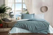 Özdilek Nevresim Takımı Ranforce Tek Kişilik Maldıv-Aqua Colourıst - 1