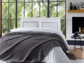 Özdilek Gelin Seti Yatak Örtülü Natural Breeze Antrasit - 1