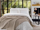 Özdilek Gelin Seti Yatak Örtülü Natural Breeze Bej - 1