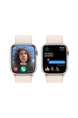 Apple Watch Series 9 GPS + Cellular 45mm  Alüminyum Kasa ve Yıldız Işığı Spor  Akıllı Saat (Apple Türkiye Garantili) - 5