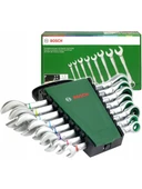 Bosch Cırcırlı Kombine Anahtar Seti 8 Parça 1/4 Inç 1600A027PS - 1