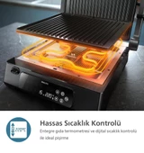 Philips HD6307/70 7000 Serisi Contact Grill 2200 W Izgara & Tost Makinesi - 5