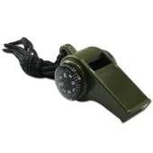 Pusulalı Termometreli Düdük - Survival Askılı Düdük - 3