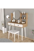 Roewood Efsane Makyaj Masası Ahşap Tabure Takım - 3