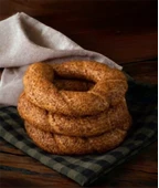 Organik Siyez Ayçekirdekli Simit 2 lü Yarı Pişmiş 300 Gr - 1