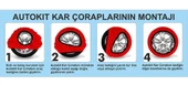 AUTOKİT KAR ÇORABI 2'Lİ MEDİUM - 4