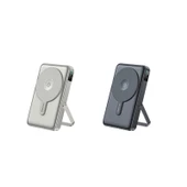 Recci RPB-W27 Samsung Galaxy Serisi Dijital LED Göstergeli Kablosuz Şarj Özellikli Type-C ve Lightning Kablolu Powerbank 20W 10.000mAh - 9