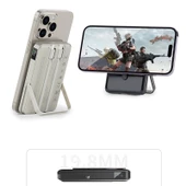 Recci RPB-W27 Samsung Galaxy Serisi Dijital LED Göstergeli Kablosuz Şarj Özellikli Type-C ve Lightning Kablolu Powerbank 20W 10.000mAh - 12