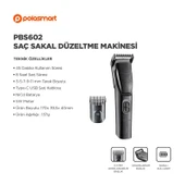 PoloSmart PBS602 Sakal ve Saç Kesme Makinesi - 5
