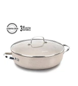 Korkmaz Granita 28x7.5 cm Kısa Tencere 4 Litre - 1