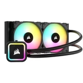 CORSAIR iCUE H100X RGB Fanlı 240mm AMD/INTEL Uyumlu CW-9060065-WW2 İşlemci Sıvı Soğutucu - 1
