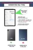 Honor Pad X8A Tablet Temperli Cam Ekran Koruyucu - 3