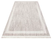 Eko Cozy Koleksiyonu Hav Vermeyen Özel İpler ile Üretilen Örgü Desenli Halı CZY 05 Grey thumbnail 5