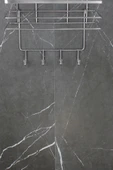 Lif Askılığı - Tüm Şampuanlıklara Uyumlu Krom Banyo Köşeliği Askısı Düzenleyici Havluluk - 2