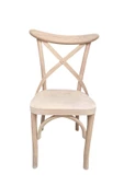 Evim-E Aksesuar Thonet (iskandinav) Tamamı Gürgen Ağaç Sandalye Hâm & Boyasız - 2