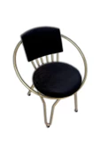 Evim-E Aksesuar Utku Transmisyon Metal Sandalye Gold Kaplamalı - 1