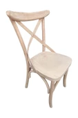 Evim-E Aksesuar Thonet (iskandinav) Tamamı Gürgen Ağaç Sandalye Hâm & Boyasız - 1