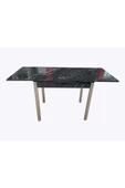 Evim-E Aksesuar 60x90 Cm Yanlardan Açılır Smart Masa-metal Ayaklı - 3