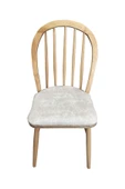 Evim-E Aksesuar Amerikan Sandalye Tamamı Ağaç Döşemeli Vernikli (iskandinav Sandalye) - 2
