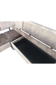 Evim-E Aksesuar C Profil Mutfak Köşe Takımı Sandıklı - Tamamı Metal - 2