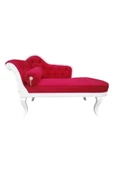 Evim-E Aksesuar Jozefin (josephine) Koltuk 150 Cm Tamamı Ağaç Iskelet-kapitoneli Kırmızı Döşeme - 1