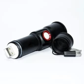 Xml-2 Led 1.000 Lümen  Usb Şarjlı El Feneri  Wt-611 - 5