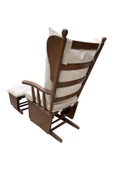 Evim-E Aksesuar Ağaç Mekanizmalı Ayaklıklı Sallanır Koltuk (emzirme Koltuğu-baba Koltuğu) - 2