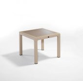Novussi Rattan Camlı Masa Capi 90x90 - 1