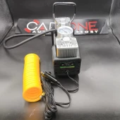 Çift Pistonlu Metal Araç Lastik Şişirme Hava Kompresörü-12v-150psi - 2
